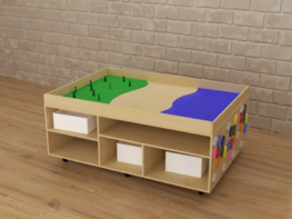 STEAM Многофункциональный стол Море, суша и лес - fgospostavki.ru - Кубинка