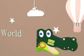 Бизиборд «Голова крокодила» - fgospostavki.ru - Кубинка