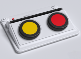 Игровой коммуникатор 2-х кнопочный со вставкой - fgospostavki.ru - Кубинка