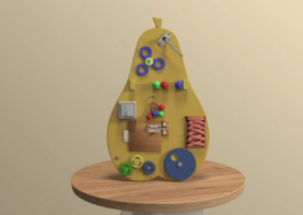 Бизиборд «Сочная груша» - fgospostavki.ru - Кубинка