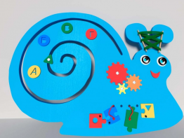 Бизиборд «Улитка» - fgospostavki.ru - Кубинка