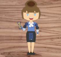 Бизиборд «Учительница» - fgospostavki.ru - Кубинка