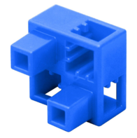 Половина куба тип В синяя Artec - fgospostavki.ru - Кубинка