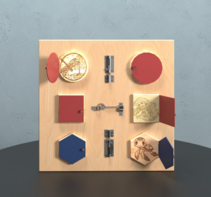 Бизиборд «Сюрприз» - fgospostavki.ru - Кубинка