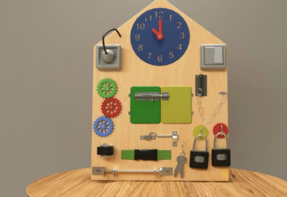 Бизиборд «Я сам» - fgospostavki.ru - Кубинка