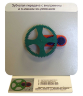 Демонстрационная модель "Зубчатая передача с внутренним и внешним зацеплением" - fgospostavki.ru - Кубинка