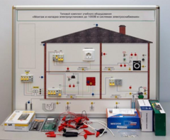 Типовой комплект учебного оборудования «Монтаж и наладка электроустановок до 1000В в системах электроснабжения»  - fgospostavki.ru - Кубинка