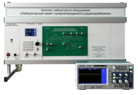 Комплект лабораторного оборудования «Лабораторный макет супергетеродинного радиоприёмника»  - fgospostavki.ru - Кубинка