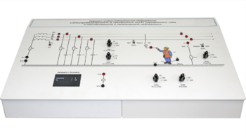 Комплект учебно-лабораторного оборудования «Электробезопасность в трехфазных сетях переменного тока с изолированной и заземленной нейтралью» - fgospostavki.ru - Кубинка