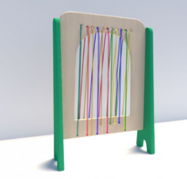 Дидактическая панель с цветными шнурочками - fgospostavki.ru - Кубинка