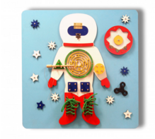 Бизиборд «Космонавт» - fgospostavki.ru - Кубинка