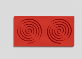 Межполушарная доска №5 красная - fgospostavki.ru - Кубинка