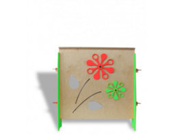 Развивающая панель с цветочком-ромашкой - fgospostavki.ru - Кубинка