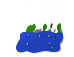 Тактильно-развивающая панель «Пруд» - fgospostavki.ru - Кубинка