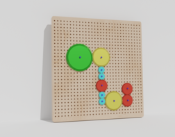 Тактильно–развивающая панель «Механика» - fgospostavki.ru - Кубинка