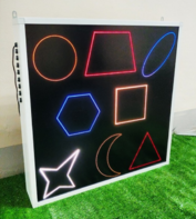 Панель интерактивная со светящимися цветными фигурами - fgospostavki.ru - Кубинка