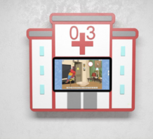 Интерактивная панель с программным логопедическим комплексом «Больница» - fgospostavki.ru - Кубинка