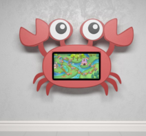 Интерактивная панель с программным логопедическим комплексом «Краб» - fgospostavki.ru - Кубинка