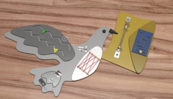 Бизиборд «Почтовый голубь» - fgospostavki.ru - Кубинка