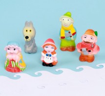 Набор резиновых игрушек «Красная шапочка» - fgospostavki.ru - Кубинка
