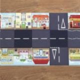 Коврик для программируемого мини-робота Bee-Bot "Город" - fgospostavki.ru - Кубинка