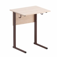 Стол ученический одноместный на прямоугольной трубе - fgospostavki.ru - Кубинка
