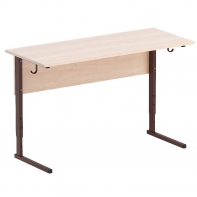 Стол ученический двухместный регулируемый (прямоугольная труба) - fgospostavki.ru - Кубинка