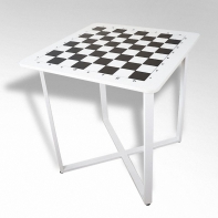 Стол шахматный "Турнир ТР" на металлокаркасе - fgospostavki.ru - Кубинка