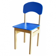 Стул детский (спинка и сиденье цветные) рост. гр. 0 - fgospostavki.ru - Кубинка