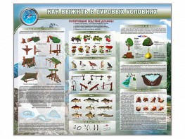 Стенд "Как выжить в суровых условиях" - fgospostavki.ru - Кубинка