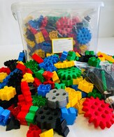 Конструктор Шестеренки (STEM Junior) 300 деталей  - fgospostavki.ru - Кубинка