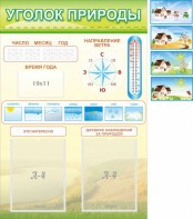 Стенд "Уголок природы" Вариант 2 - fgospostavki.ru - Кубинка