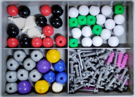 Комплект моделей атомов для составления моделей молекул со стержнями лабораторный - fgospostavki.ru - Кубинка