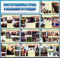 Стенд "Конституционные права и обязанности граждан" - fgospostavki.ru - Кубинка