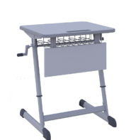 Парта NOMAD V одноместная регулируемая по высоте - fgospostavki.ru - Кубинка