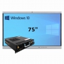 Интерактивная панель 75" (встроенный ПК, Win10) - fgospostavki.ru - Кубинка
